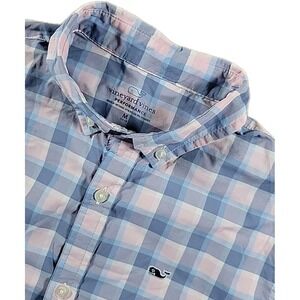 Vineyard Vines Boys Performance Button-Down Shirt Size Medium‎ (12-14)